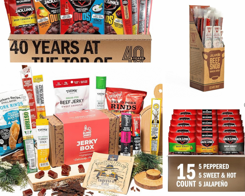 Top 5 Beef Jerky Subscription Boxes on Amazon (2025 Ranked)